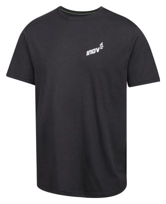 Maglietta grafica Inov-8 a manica corta nera