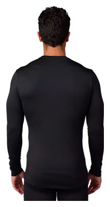 Maillot de manga larga Fox Tecbase Fire Negro