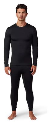 Maillot de manga larga Fox Tecbase Fire Negro