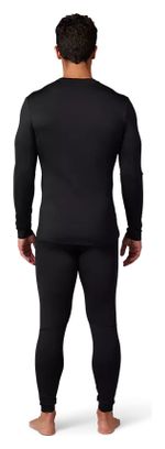 Maillot de manga larga Fox Tecbase Fire Negro
