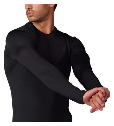 Maillot de manga larga Fox Tecbase Fire Negro