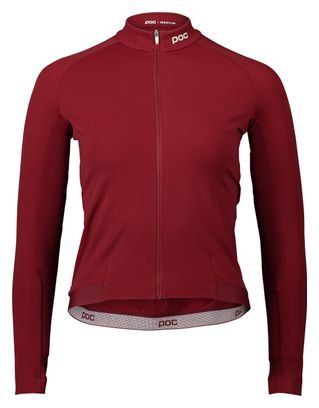 Maillot Manches Longues Femme Poc Ambient Thermal Garnet Rouge