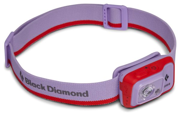 Linterna frontal Black Diamond Cosmo 350-R Violeta/Rojo