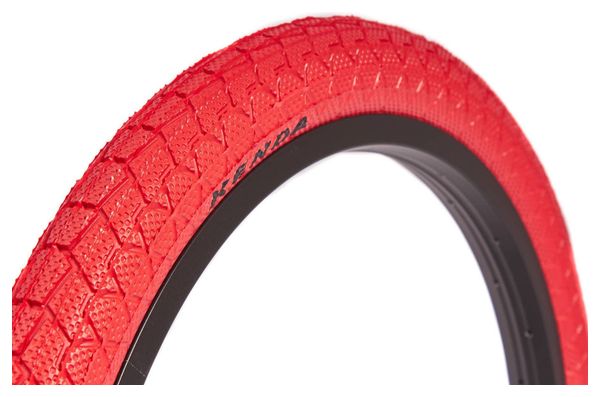 Pneu BMX rouge 20" x 1 95" KENDA