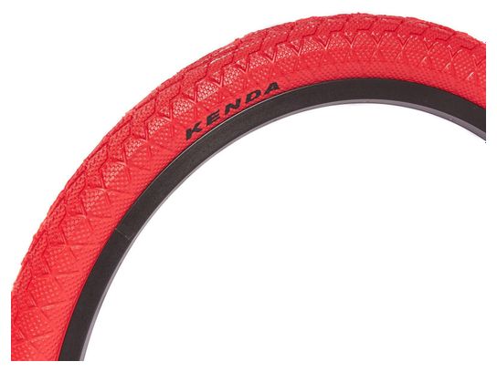 Pneu BMX rouge 20" x 1 95" KENDA