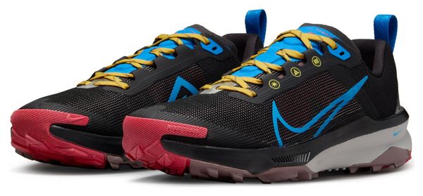 Chaussures de Trail Running Nike React Terra Kiger 9 Noir Bleu Jaune