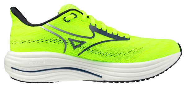 Chaussures Running Mizuno Wave Rider 29 Jaune/Bleu Homme