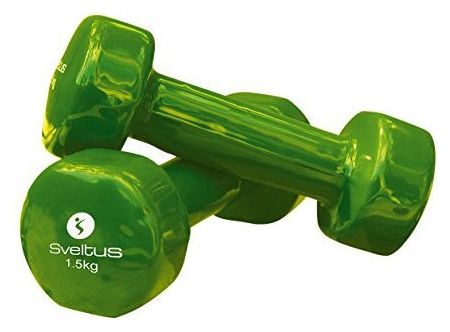 Paire d’haltères époxy Sveltus 1,5kg