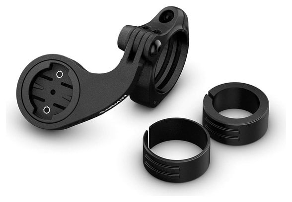 Supporto Manubrio TUSITA Per Computer Garmin Edge (1040, 1030, 1000, 840, 830, 820, 810, 800, 540, 530, 520, 510, 500, Explore, Touring) – Attacco Per 25.4 E 31.8 Mm, ABS Nero