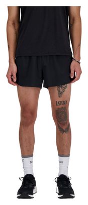 Short Splité New Balance RC 3in Noir Homme