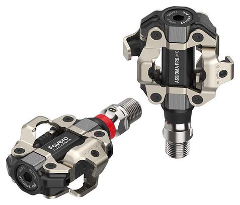 Assioma Pro MX-1 Power Meter Pedals (Left Side) Black