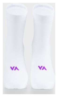 Chaussettes Vertical Mountain Feel The Burn Blanc