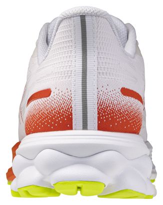 Mizuno Wave Skyrise 7 Running Shoes, White/Orange, Men's
