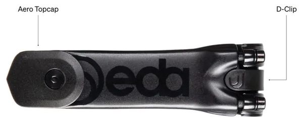 Deda Superbox DCR -8° Stuurpen Zwart