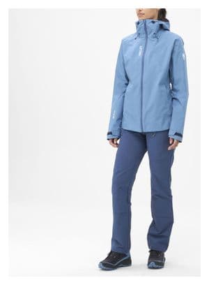 Wasserdichte Jacke Women Millet Seneca Gore-Tex 2L Blau