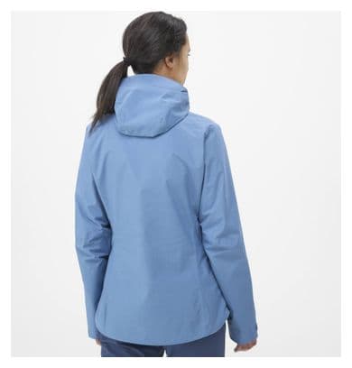 Veste Imperméable Femme Millet Seneca Gore-Tex 2L Bleu