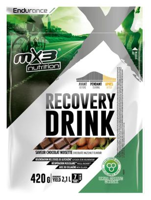 MX3 Bevanda di recupero al cioccolato e nocciola 420g