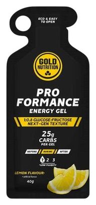 GoldNutrition ProFormance Gel energetico al limone - 40g