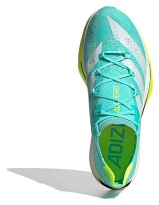 adidas Adizero Prime X3 Strung Running Shoes, Blue/Yellow, Unisex