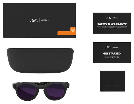 Oakley Meta HSTN Bril - Zwart / Amethist Overgangen / Ref : OW8002-0251