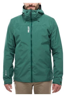 Chaqueta impermeable Millet Seneca Gore-Tex 2L Verde para hombre