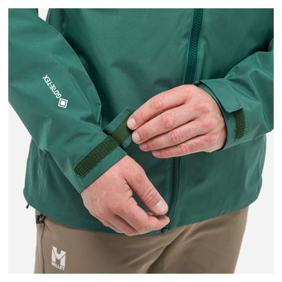 Chaqueta impermeable Millet Seneca Gore-Tex 2L Verde para hombre