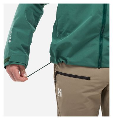 Chaqueta impermeable Millet Seneca Gore-Tex 2L Verde para hombre