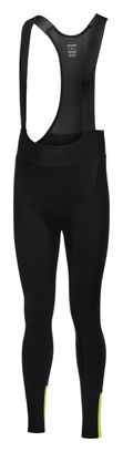 Cuissard thermique long à bretelles Gore Wear Swiftride Noir/Jaune Homme