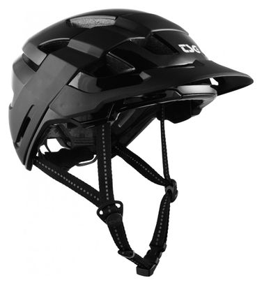 TSG Pepper Solid Color Satin Black Helm