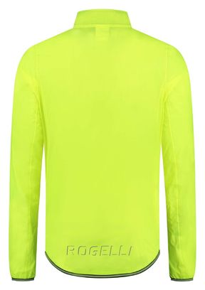 Veste Velo Pluie Vent Rogelli Essential - Homme - Jaune