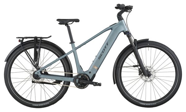 Scott Sub Tour 40 elektrische stadsfiets met Shimano Nexus 5V, 540 Wh, 700 mm, blauw