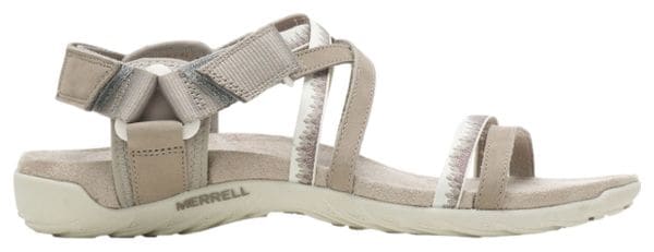 Merrell Terran 3 Cush Lattice Beige Women's Hiking Sandals