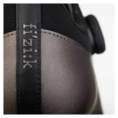 Producto renovado - Zapatillas de carretera Fizik Vento Omna Gris metalizado/Negro