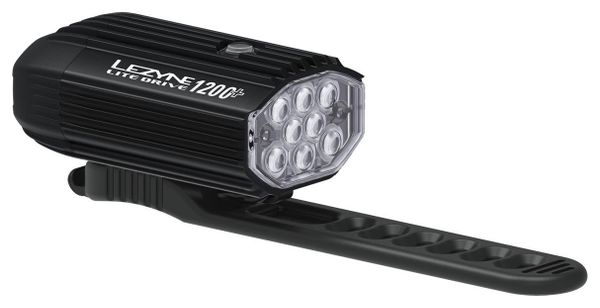 Lezyne Lite Drive 1200+ Front Light Zwart