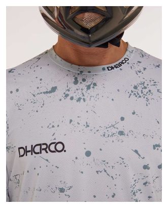 Langarmtrikot Race Grau/Grün