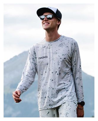 Race Long Sleeve Jersey Grey/Green