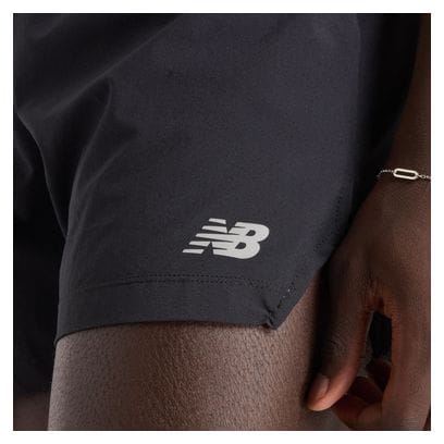 Short New Balance RC 5in Noir Homme