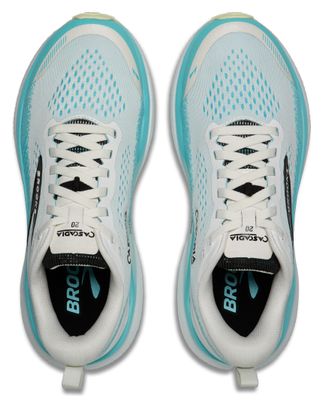 Brooks Cascadia 20 trailschoenen, wit/blauw, heren