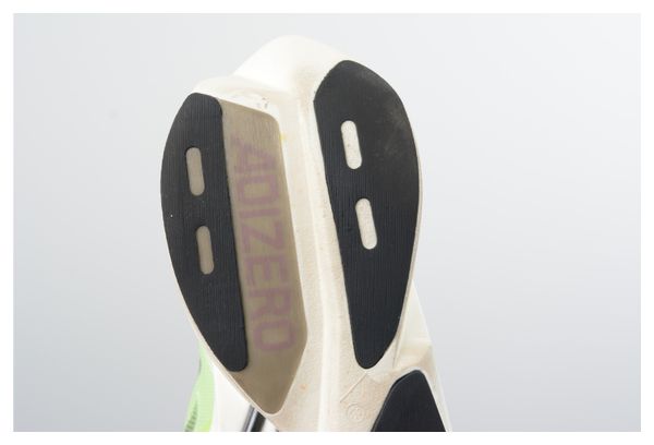 Prodotto ricondizionato - Scarpe da corsa unisex adidas Performance adizero Adios Pro 3 Verde Giallo