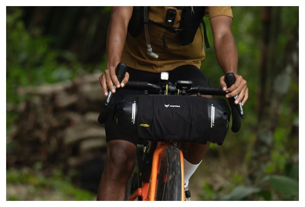 Bolsa para manillar Apidura Expedition Front Cargo Mesh, negra