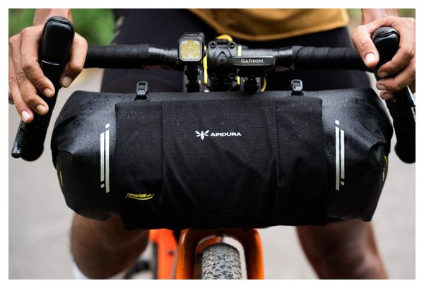 Bolsa para manillar Apidura Expedition Front Cargo Mesh, negra