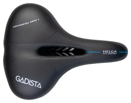 Selle velo HELGA confortable fait mains en ITALIE avec technologie brevetée 3ZONES.