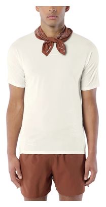 Camiseta de running Salomon Sense Aero Graphic blanca para hombre