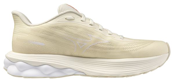 Chaussures Running Mizuno Wave Skyrise 7 Beige/Orange Femme