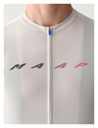 Maap Blurred Evade Pro 2.0 Base Jersey met korte mouwen Wit