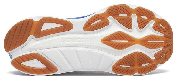 Saucony Hurricane 24 Laufschuhe Blau/Gelb Herren