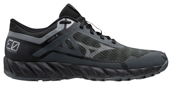 Chaussures de Trail Mizuno Wave Ibuki 3 GTX Gris / Noir Homme