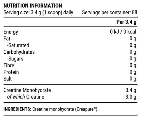 Creatine Monohydrate Pillar - 300 g