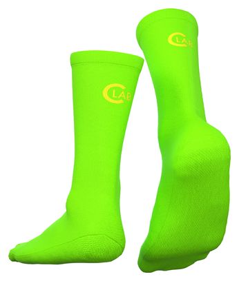Chaussettes de Cyclisme/Running Respirantes - Vert Fluo