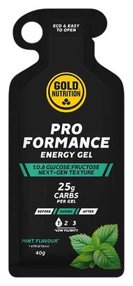 GoldNutrition ProFormance Gel energetico alla menta - 40g